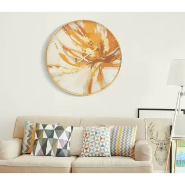 ZEGAR GLASS TOPLY Ø 80X5 cm